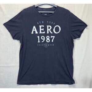 Aeropostale Aero New York 1987 Graphic T-Shirt Size XL